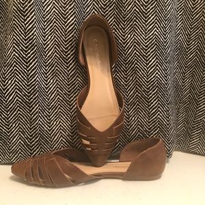 Flat Woven Sandal Loafers. Size: 7.5 / Color: Tan by City Classified.